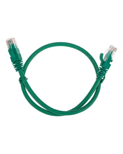 Патч-корд U/UTP, CAT 6, RJ45-RJ45, 26AWG, LSZH, зеленый, 0,5м REXANT 02-0296-05 в Октябрьском Патчкорды (медные) Pintop.ru