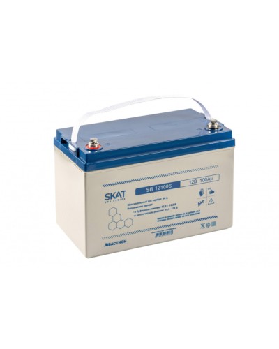 Аккумулятор свинцово-кислотный Бастион SKAT SB 12100S в Октябрьском Электротехническое оборудование Pintop.ru