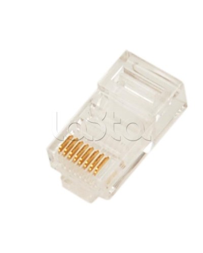 Разъем RJ-45 под витую пару (100 шт/уп) NIKOMAX (NMC-RJ88RE06UD1-100) в Октябрьском Коннекторы и разъемы Pintop.ru