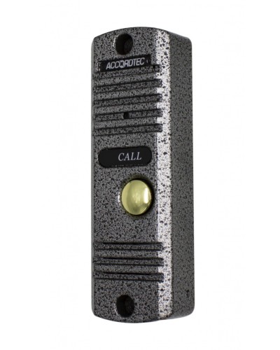 Видеопанель 4-х проводная цветная накладная вандалоустойчивая AccordTec AT-VD305N SL в Октябрьском Вызывные видеопанели малоабонентные Pintop.ru