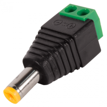 Коннектор Tantos РАЗЪЕМ TS DC штекер питания с клеммной колодкой, под винт, LUX