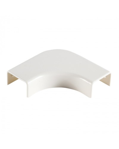 RML40/16 Угол 40х16мм плоский плавный ст.TIA, огнестойкость Е110 (5шт) 1кор.=250шт. Экопласт в Октябрьском Аксессуары для кабель-канала Pintop.ru