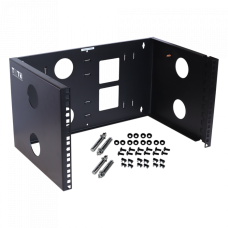 Рама настенная 19", поворотная, глубина 305 мм, 6U, черная TWT (TWT-FRWRT-6U-BK)