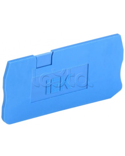 Заглушка для КПИ 2в-1,5/2,5 синяя IEK (YZN11D-3-ZGL-002-K07) в Октябрьском Клеммные колодки Pintop.ru