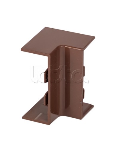 Угол внутренний (40х16) (4 шт) темное дерево EKF-Plast (ibd-40-16x4) в Октябрьском Аксессуары для кабель-канала Pintop.ru