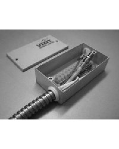 Коробка соединительная Vizit КС-102 в Октябрьском Аксессуары для многоабонентных систем Pintop.ru