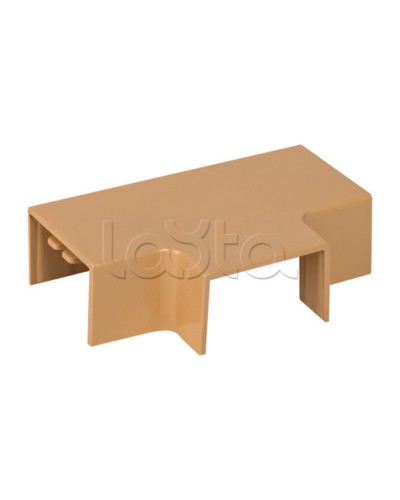 Угол T-образный (25х16) (4 шт) светлое дерево EKF-Plast (tchl-25-16x4) в Октябрьском Аксессуары для кабель-канала Pintop.ru