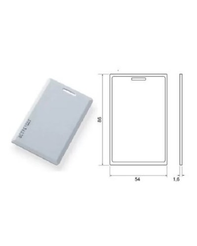 Карта Mifare Clamshell IronLogic IL-05M (num) в Октябрьском Оптовые идентификаторы Pintop.ru