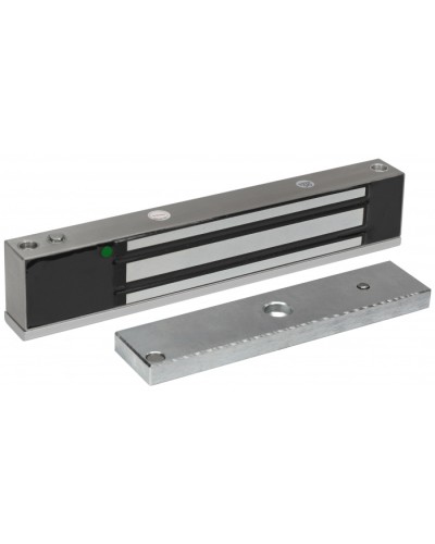 Smartec ST-EL263DLW-SS - Электромагнитный замок, уличное исполнение, СИД, датчик положения двери, IP68, нержавеющая сталь, усилие 260-280 кг. в Октябрьском Электромагнитные замки Pintop.ru