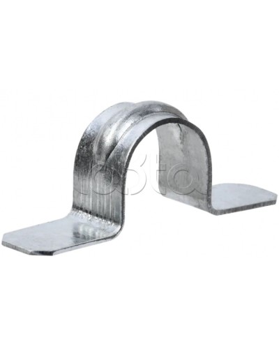 ELASTA Скоба метал. двухлап. для монт. пистол. d=19-20мм IEK (ET-MP40D-SD-019-01-100) в Октябрьском Держатели, клипсы, скобы Pintop.ru