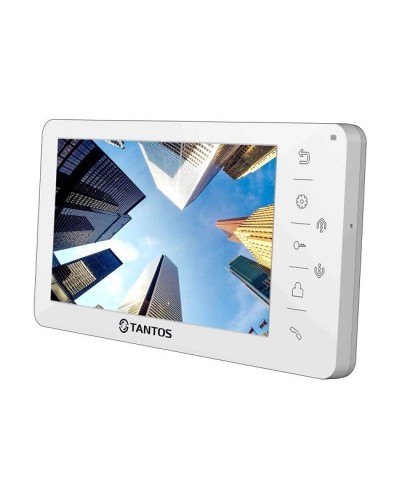 Монитор видеодомофона, цветной, TFT LCD 7 Tantos Amelie (White) Vizit в Октябрьском Абонентские видеоустройства Pintop.ru