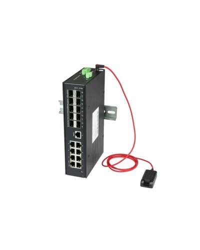 Промышленный управляемый (L2+) Ultra PoE коммутатор NST NS-SW-8G10GX-SPL/IM в Октябрьском Коммутаторы Pintop.ru