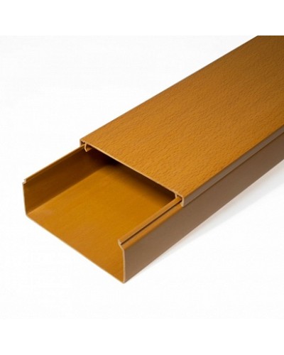 Кабель-канал бук 2-й замок 100х40 (24м/уп) Промрукав (PR.025446) в Октябрьском Огнестойкие кабельные линии Pintop.ru