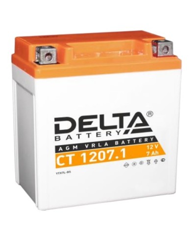 Аккумулятор АКБ 12 - 7 Delta CT 1207.1 в Октябрьском Электротехническое оборудование Pintop.ru