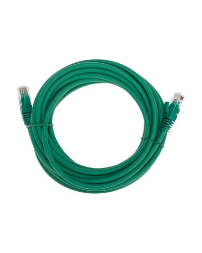 Патч-корд U/UTP, CAT 6, RJ45-RJ45, 26AWG, LSZH, зеленый, 5м REXANT 02-0296-5 в Октябрьском Патчкорды (медные) Pintop.ru