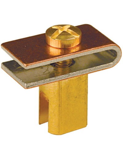 Усиленная клемма заземления для проволочного лотка DKC FC37303 в Октябрьском Аксессуары для лотков Pintop.ru