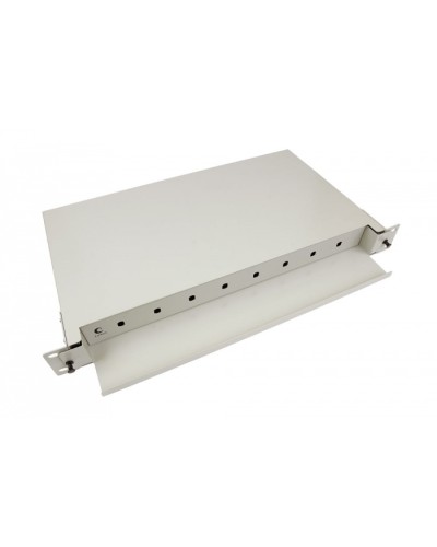 Бокс оптический 19, 1U на 8 ST/FC портов Cabeus ODF-19-8-ST в Октябрьском Кросс оптический Pintop.ru