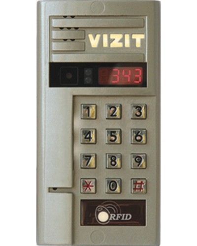 Блок вызова домофона Vizit БВД-343RCPL в Октябрьском Блоки вызова многоабонентные Pintop.ru