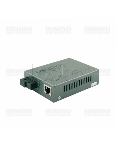 Медиаконвертер Gigabit Ethernet OSNOVO OMC-1000-11S5b в Октябрьском Медиаконвертеры Pintop.ru