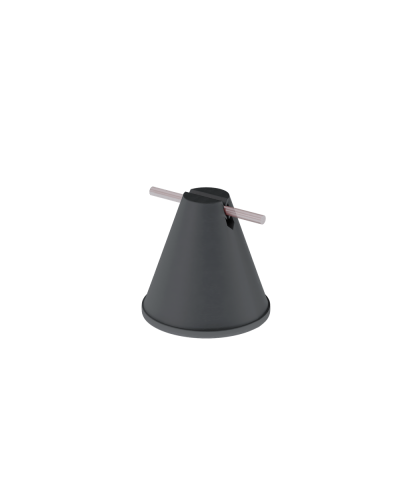 Держатель пластиковый для прутка Ø 8-10 мм H100 мм КМ-Профиль (DPP-H100-D8-10) в Октябрьском Монтажные материалы Pintop.ru