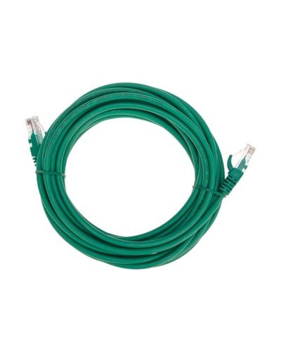 Патч-корд U/UTP, CAT 5e, RJ45-RJ45, 26AWG, LSZH, зеленый, 5м REXANT 02-0106-5 в Октябрьском Патчкорды (медные) Pintop.ru