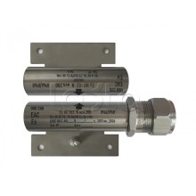 Извещатель охранный точечный магнитоконтактный взрывозащищённый Магнито-контакт Ех ИО102 N исп.300 с магнитом М-200, с постоянно присоединенным кабелем в металлорукаве (штатно кабель 3х0,75 - 1м), 1Ex d IIC T6 Gb / РB Ex d I Mb АТФЕ.425119.171