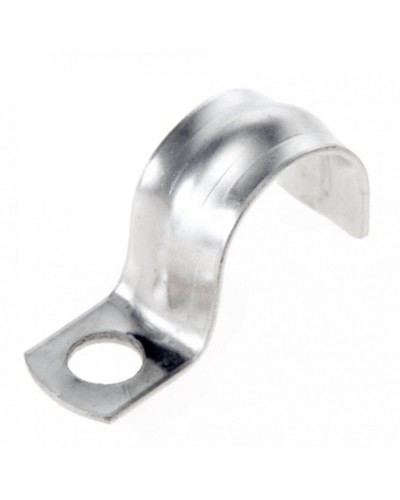 Скоба металлическая однолапковая СМО 19-20 отв. d 6,5 мм (100 шт/уп) Промрукав (PR08.3743) в Октябрьском Держатели, клипсы, скобы Pintop.ru