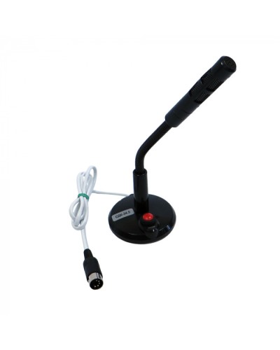 Микрофон диспетчера (разъем 5 вилка) Кристалл СДК-34.5(S/RS) в Октябрьском Дополнительное оборудование для ОПС Pintop.ru