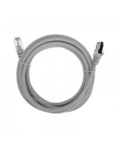 Патч-корд F/UTP, CAT 6, RJ45-RJ45, 26AWG, LSZH, серый, 3м REXANT 02-0210-3 в Октябрьском Патчкорды (медные) Pintop.ru