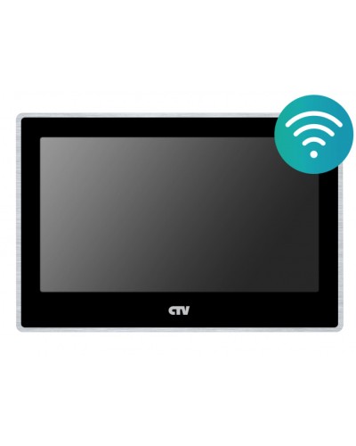 Монитор видеодомофона CTV-M5702NG черный в Октябрьском Абонентские видеоустройства Pintop.ru