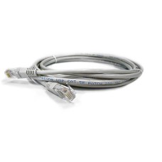 Патч-корд RJ45 - RJ45, 4 пары, UTP, категория 6, 1 м, белый, LSZH LANMASTER LAN-PC45/U6-1.0-WH