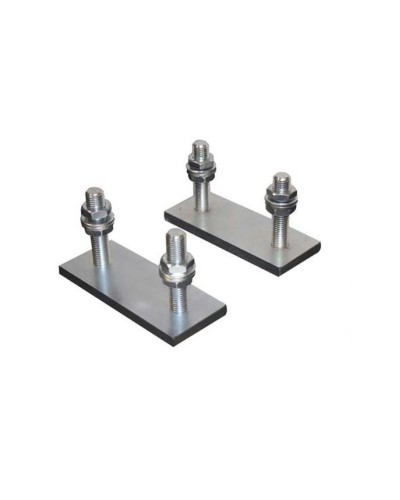 Подставка регулировочная с болтами, комплект для 1 тележки, универсальная для тележек S и M Came PLATE KIT C1 - в Октябрьском Комплектующие для откатных ворот Pintop.ru