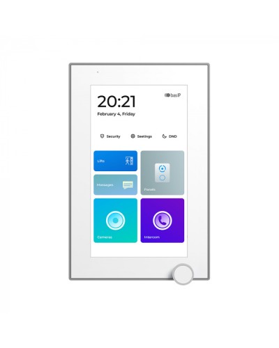 IP-видеомонитор BAS-IP AZ-07LL WHITE в Октябрьском Абонентские видеоустройства Pintop.ru