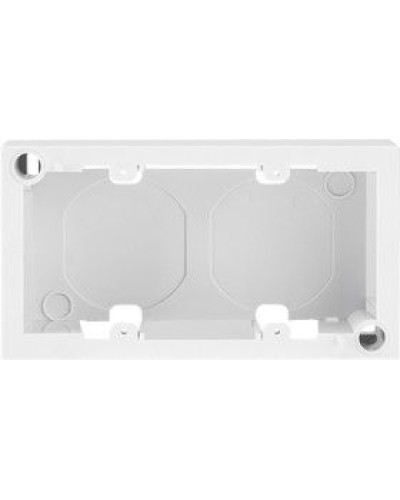 Короб накладной для лицевых панелей 80х150 под 4 модуля 45х22,5 Mosaic 03-0127 в Октябрьском Распределительные коробки Pintop.ru