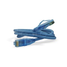 Патч-корд RJ45-RJ45, 4 пары, UTP, кат.6, LSZH (3м) Hyperline PC-LPM-UTP-RJ45-RJ45-C6-3M-LSZH-BL