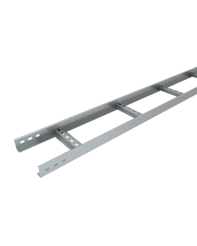 Лоток лестничный 50х200х1,2 L3000 мм КМ-Профиль (LL50-200-1.2-3000) в Октябрьском Кабельные лотки Pintop.ru