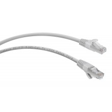 Патч-корд FTP, категория 5e, 1.5 м, LSZH, экранированный, серый Cabeus PC-FTP-RJ45-Cat.5e-1.5m-LSZH