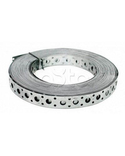 Лента монтажная перфорированная прямая для прямого монтажа ЛМП 12х0,55 (25 м.) Промрукав (PR08.3830) в Октябрьском Стяжки-хомуты Pintop.ru