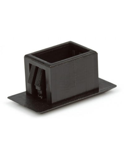 Заглушка отверстия под адаптер simplex SC, цвет черный Hyperline (FO-STUB-SSC-BK) в Октябрьском Коннекторы Pintop.ru