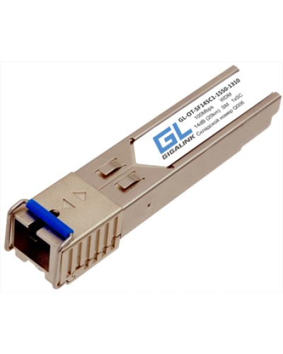 Модуль SFP Gigalink GL-OT-SF14SC1-1310-1550 в Октябрьском Модули SFP/XFP/GBIC Pintop.ru