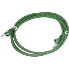 Патч-корд RJ45 - RJ45, 4 пары, UTP, категория 5е, 3 м, зеленый, LSZH LANMASTER LAN-PC45/U5E-3.0-GN