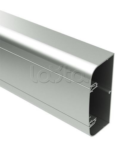 Кабель-канал алюминевый 110x50 мм (с 1 крышкой), цвет серый металлик DKC (01199) в Октябрьском Кабель-канал Pintop.ru