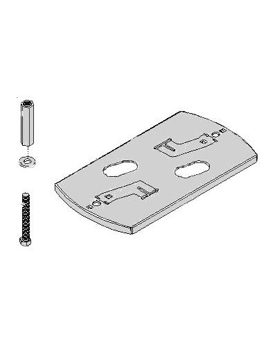 Монтажное основание BX Came 119RIY006 в Октябрьском Запчасти для шлагбаумов и автоматики Pintop.ru