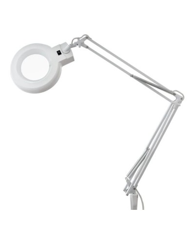 Лупа на струбцине круглая настольная 8Х с подсветкой REXANT (31-0021) в Октябрьском Монтажные материалы Pintop.ru