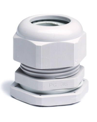 Зажим кабельный с контргайкой, IP68, PG21, д.13 - 18 мм DKC 53000 в Октябрьском Клеммные колодки Pintop.ru