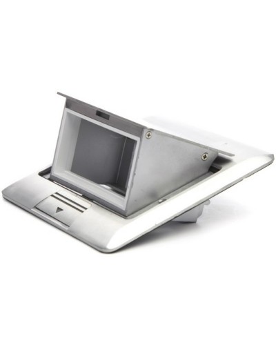 Люк в пол на 2 модуля (45х45мм), стальной Экопласт 70021 в Октябрьском Системы лючков и колонн Pintop.ru