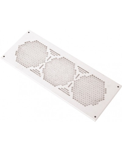 Воздушный фильтр в крышу или основание, серый Eurolan (60A-90-15-11GY) в Октябрьском Аксессуары для стоек и шкафов Pintop.ru