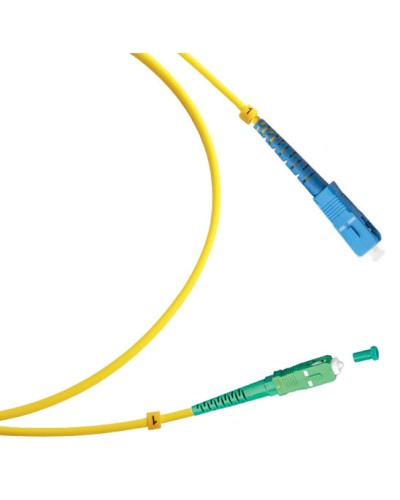 Шнур оптический Cabeus FOP(s)-9-SC/APC-SC/UPC-1m в Октябрьском Патч-корды оптические Pintop.ru