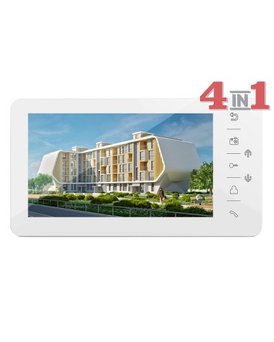 Монитор цветного видеодомофона Tantos Prime HD (White) в Октябрьском Абонентские видеоустройства Pintop.ru