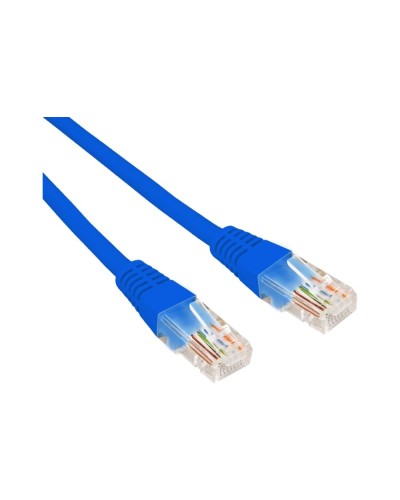 Патч-корд U/UTP, CAT 6, RJ45-RJ45, 26AWG, LSZH, синий, 0,3м REXANT 02-0294-03 в Октябрьском Патчкорды (медные) Pintop.ru